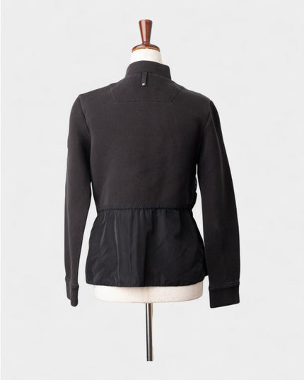 Mackage Black Della Hybrid Jacket with Hood - Wind & Song