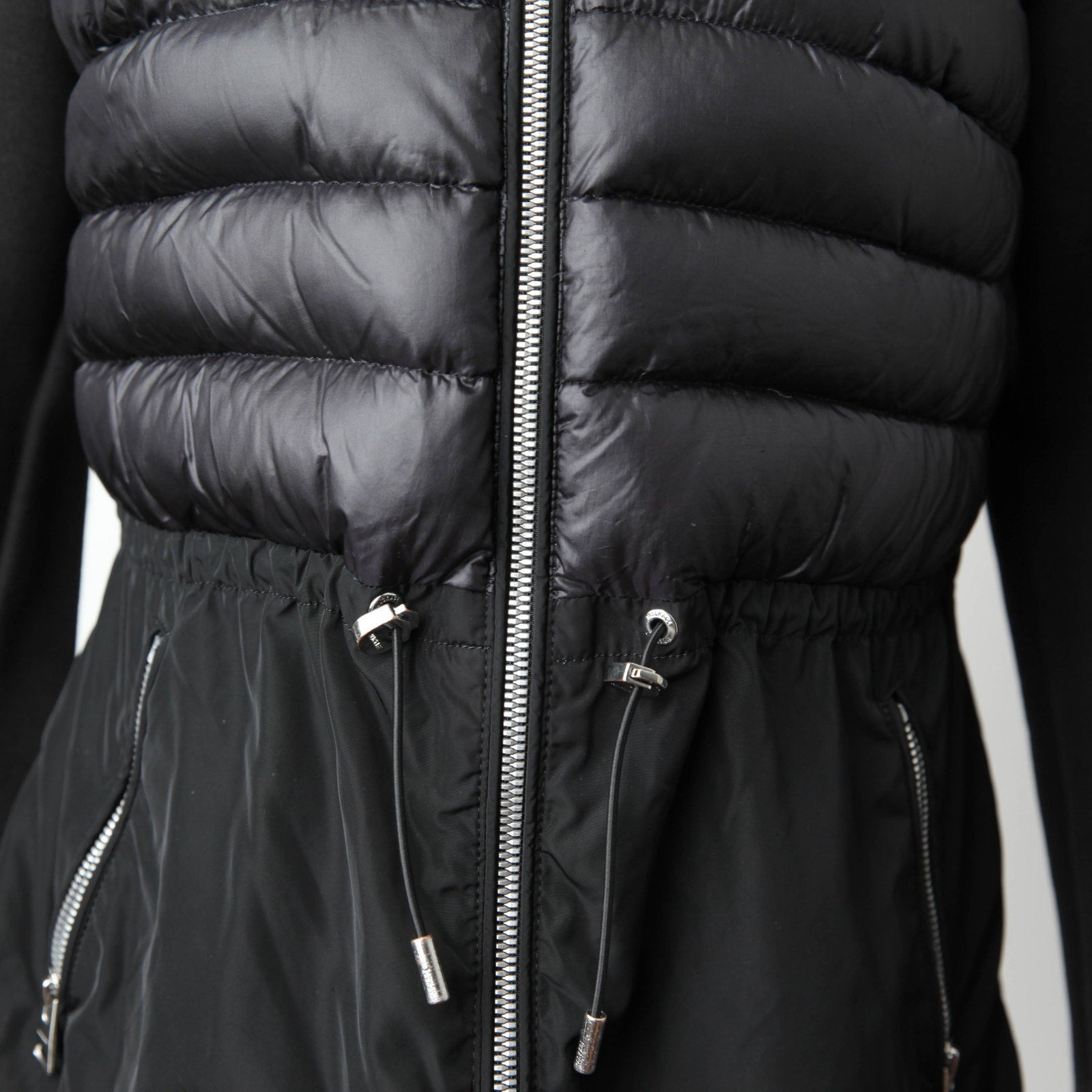 Mackage Black Della Hybrid Jacket with Hood - Wind & Song