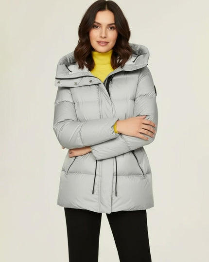 Mackage Gray Nylon Freya Coat - Wind & Song