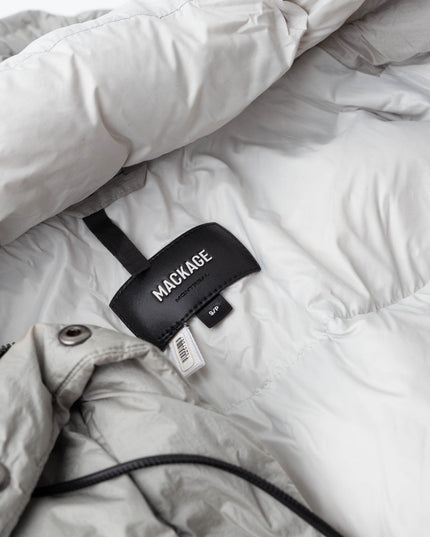 Mackage Gray Nylon Freya Coat - Wind & Song