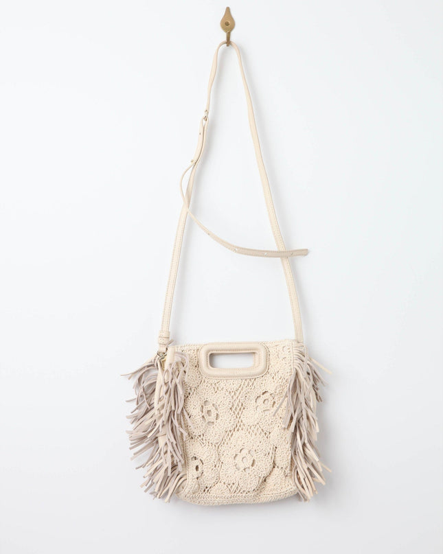Maje Crochet Knit M Bag - Wind & Song