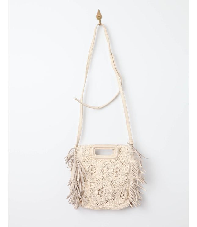 Maje Crochet Knit M Bag - Wind & Song