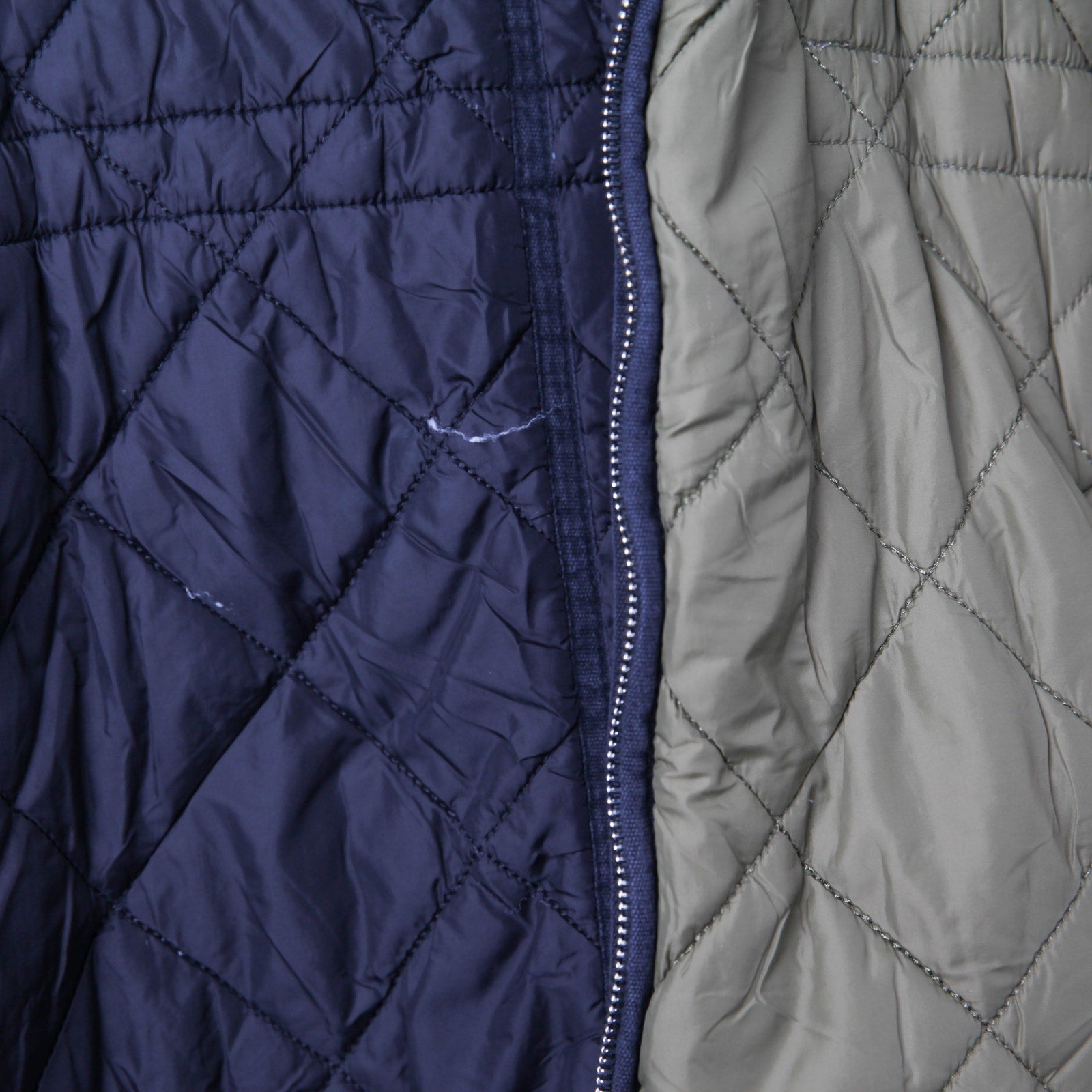 Maje Reversible Quilted Jacket in Olive Green/Black - Wind & Song