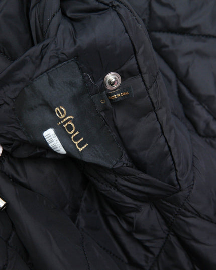 Maje Reversible Quilted Jacket in Olive Green/Black - Wind & Song