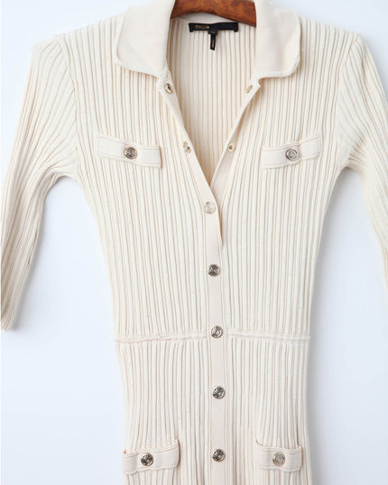 Maje Sequin Knit Midi Dress - Pre - owned - Wind & Song