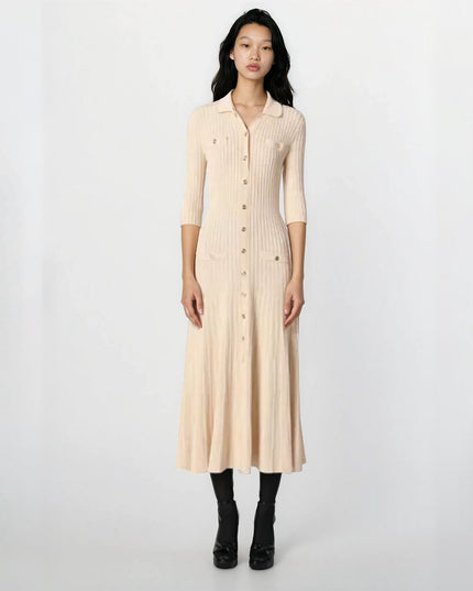 Maje Sequin Knit Midi Dress - Pre - owned - Wind & Song