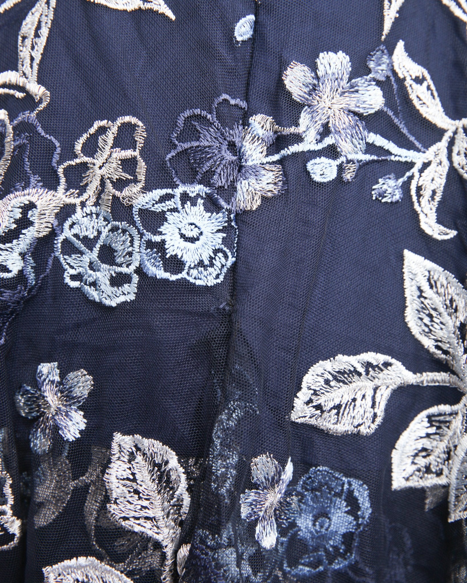 Marchesa Notte Embroidered Tulle Gown Size 2 - Wind & Song