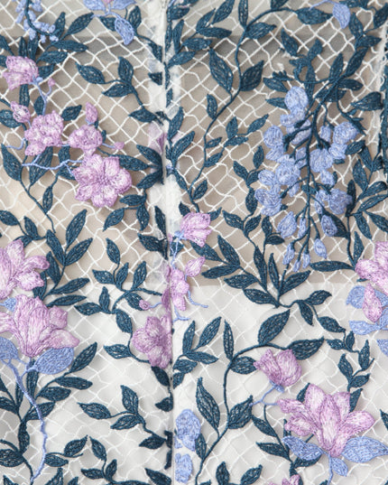 Marchesa Notte White Floral Lace Dress - Wind & Song