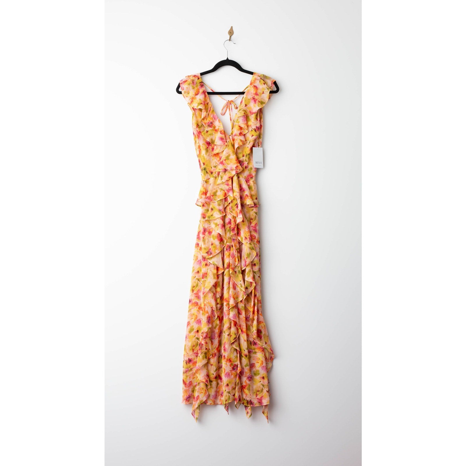 MISA Los Angeles Claudita Dress in GOLDEN FLORA - Wind & Song
