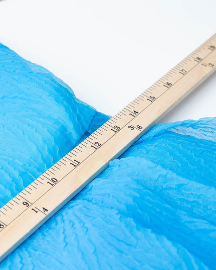 ML Monique Lhuillier Blue Clara Organza Gown - Wind & Song