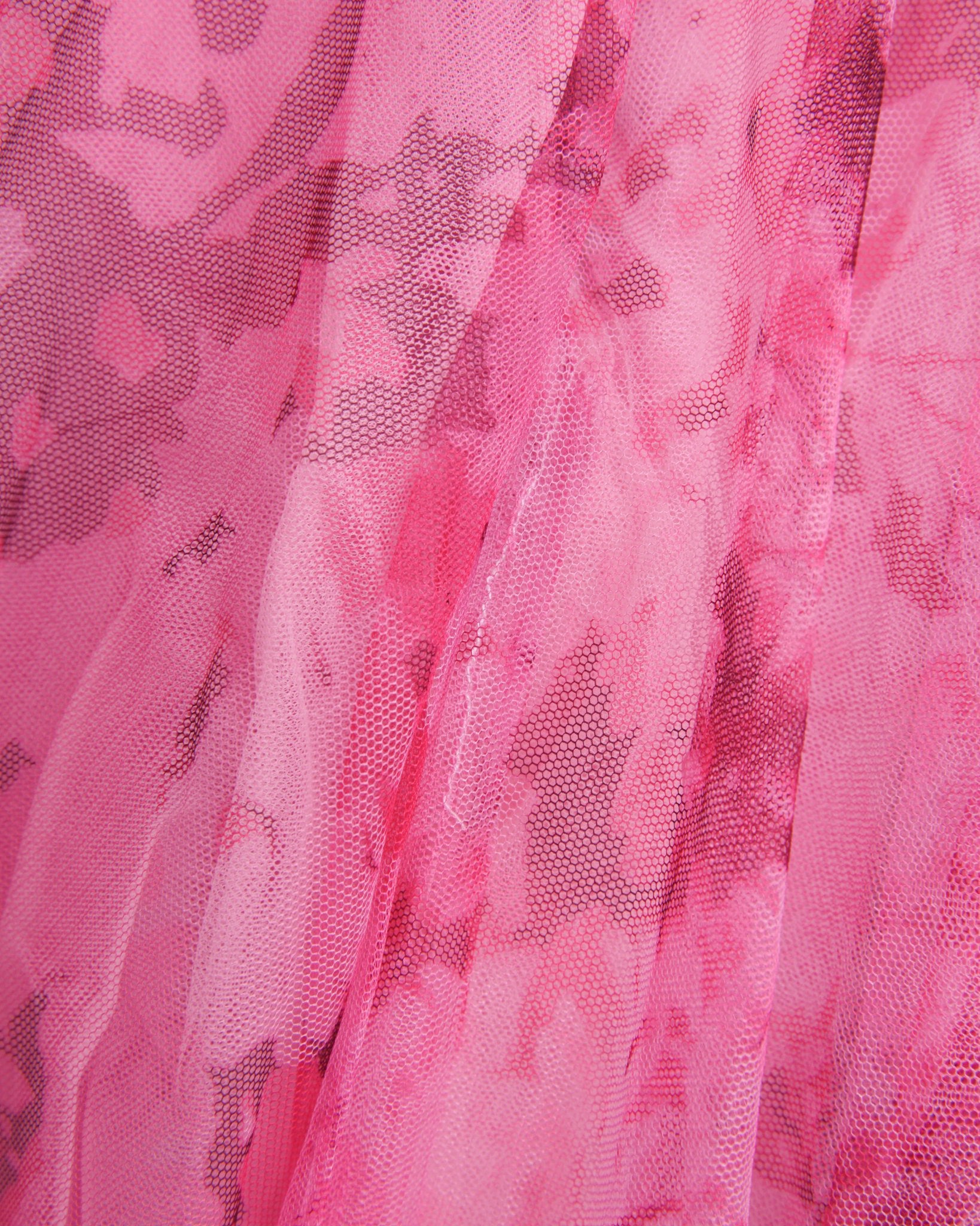 ML Monique Lhuillier Pink floral Tulle Midi Dress - Wind & Song