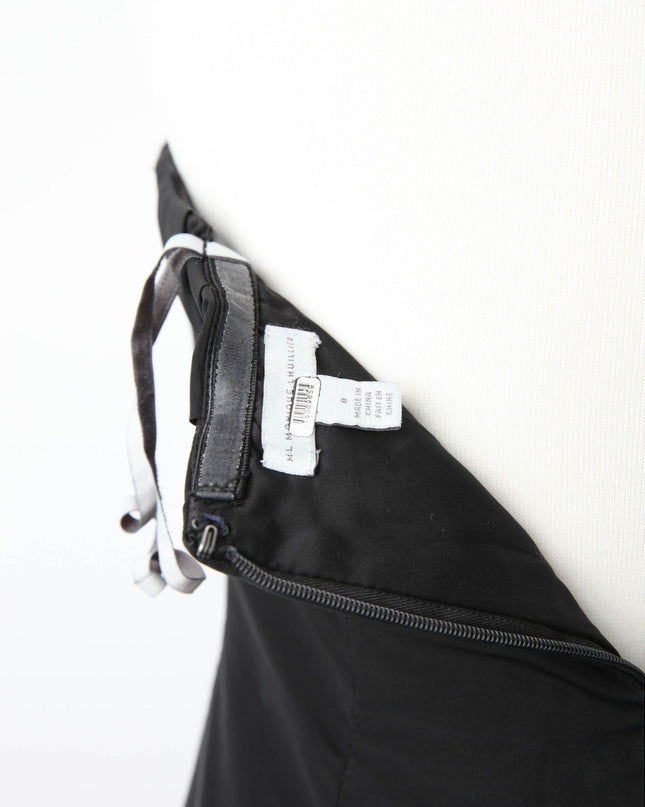 ML Monique Lhuillier Strapless Taffeta Gown – Black - Wind & Song