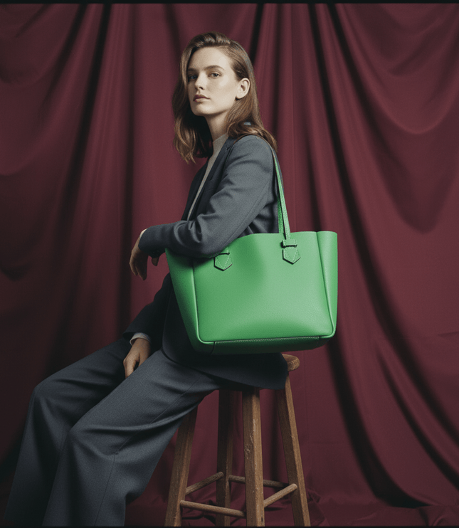 MOREAU Paris Handbags in Green - Wind & Song