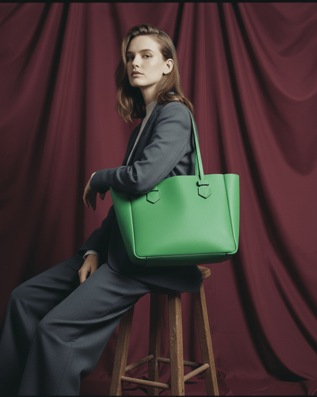 MOREAU Paris Handbags in Green - Wind & Song