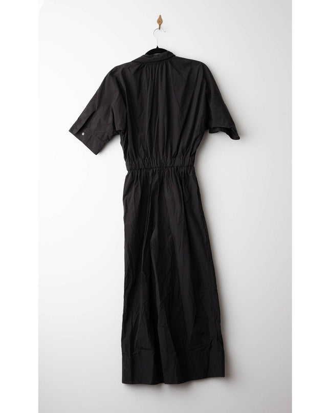 Natori Techno Poplin Black Jumpsuit - Wind & Song