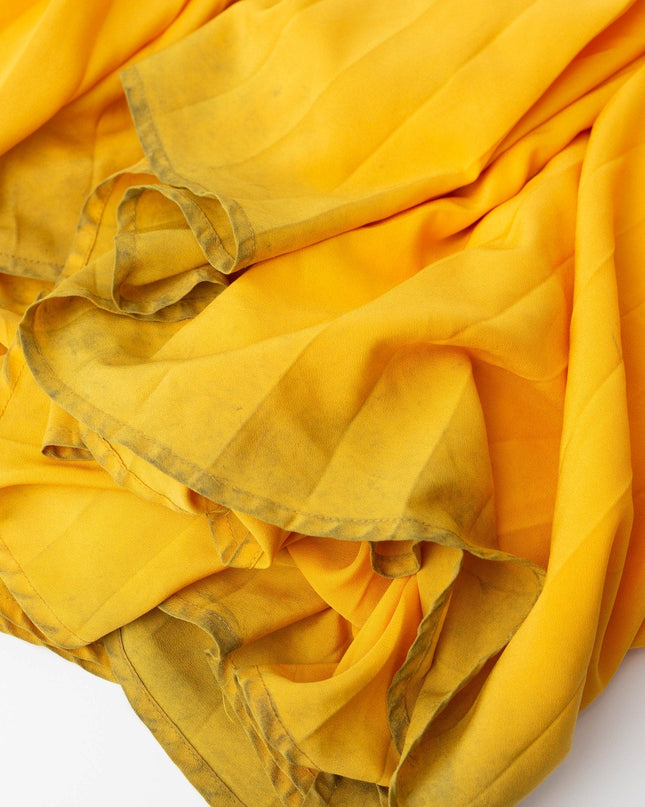 Obando Collective Honeycomb Gown Yellow Crepe Maxi - Wind & Song