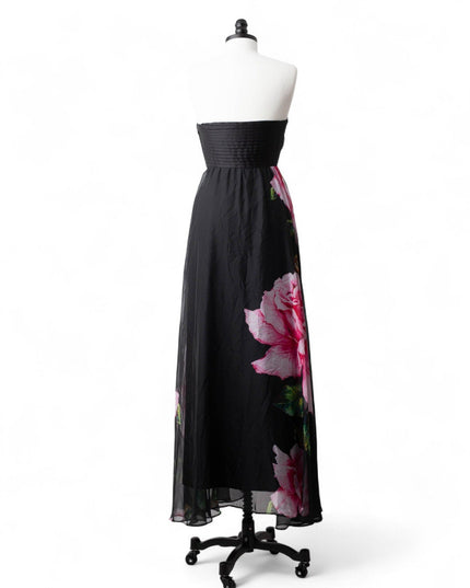 One33 Social Chiffon Strapless Gown - Size 6 - Wind & Song