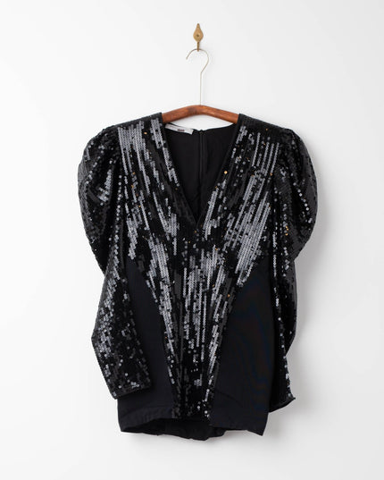 Philosophy di Lorenzo Serafini Sequin Puff Sleeve Dress - Wind & Song