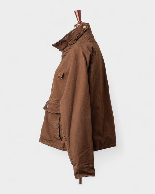Polo Ralph Lauren Crop Utility Jacket in Brown - Wind & Song