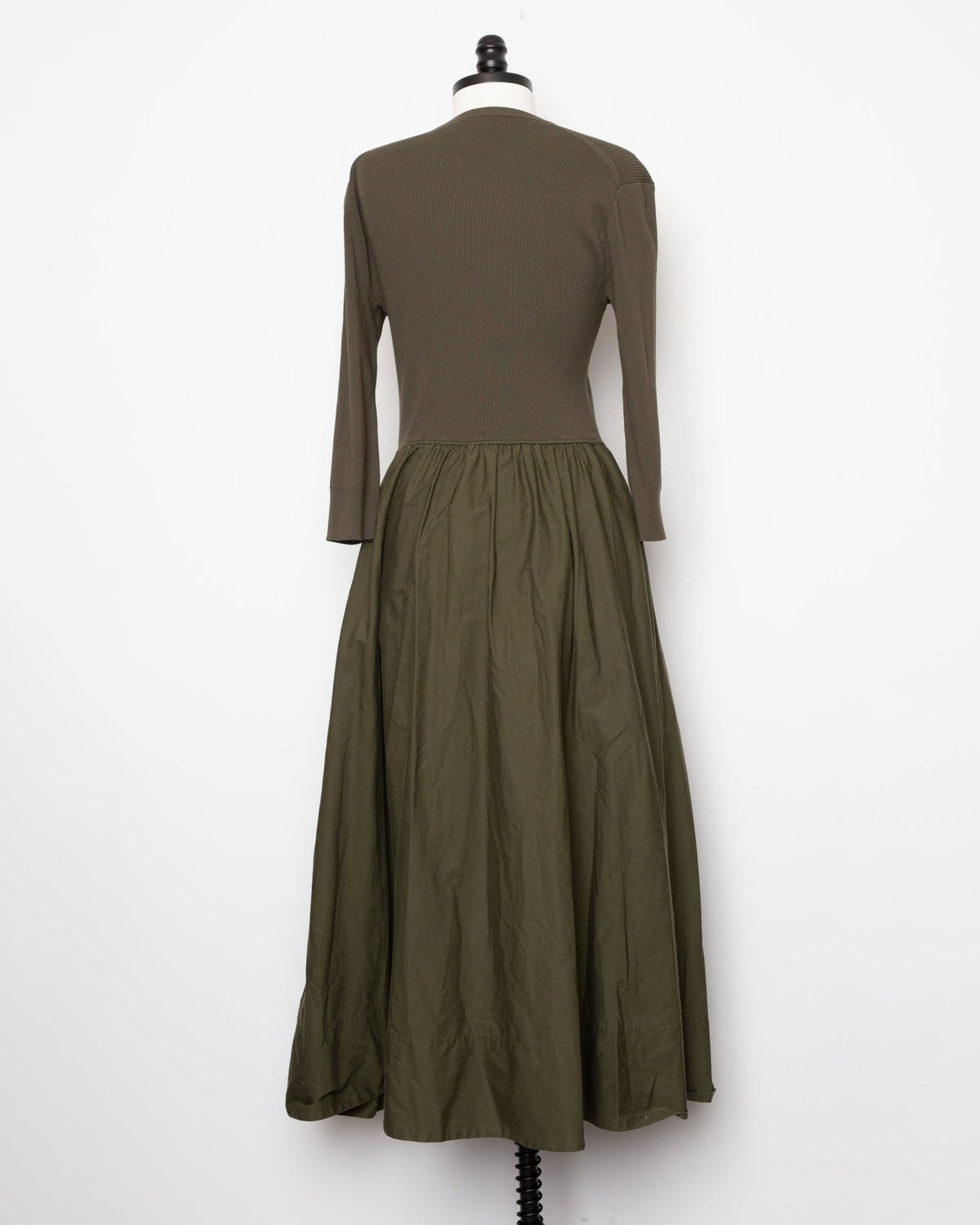 Polo Ralph Lauren Green Henley Bodice Midi Dress – Size M - Wind & Song