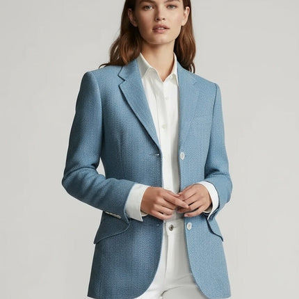 Polo Ralph Lauren Herringbone Linen - Blend Blazer - Wind & Song