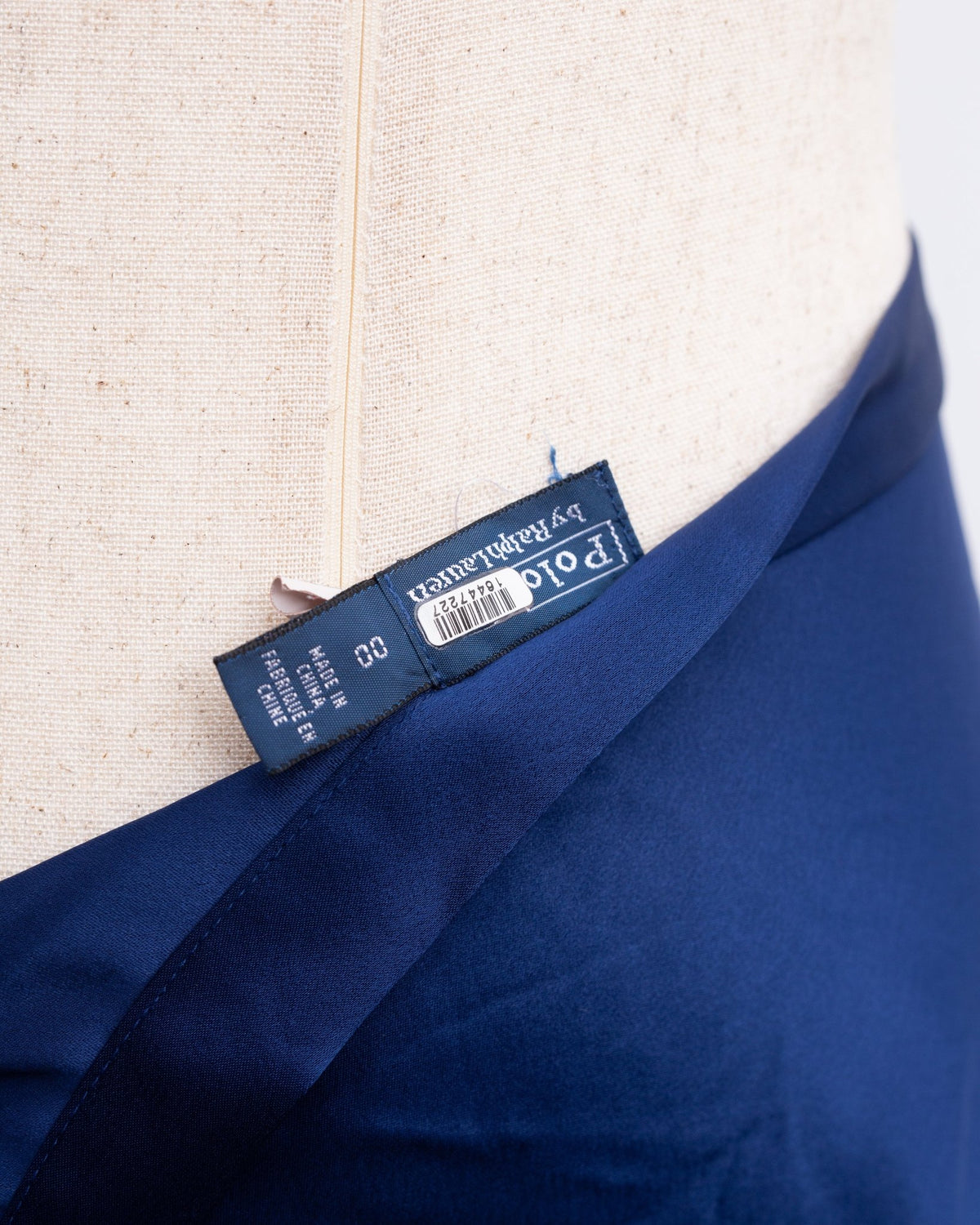 Polo Ralph Lauren Satin Maxi Skirt – Holiday Navy Size 00 - Wind & Song