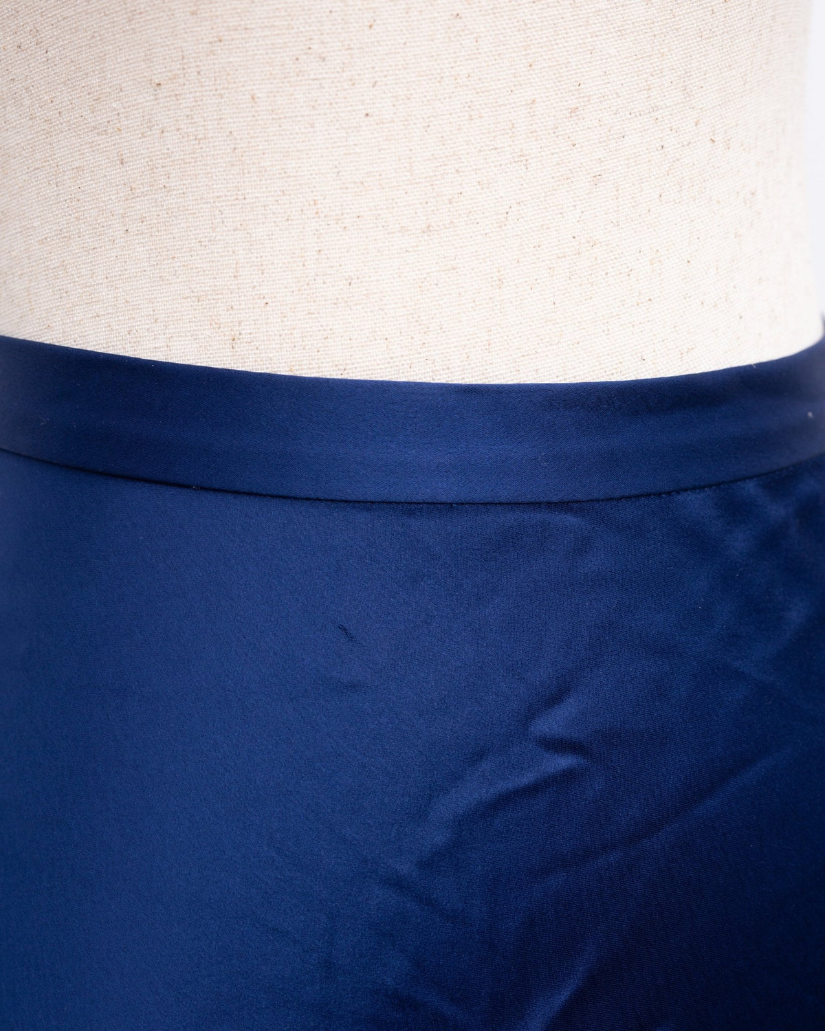 Polo Ralph Lauren Satin Maxi Skirt – Holiday Navy Size 00 - Wind & Song