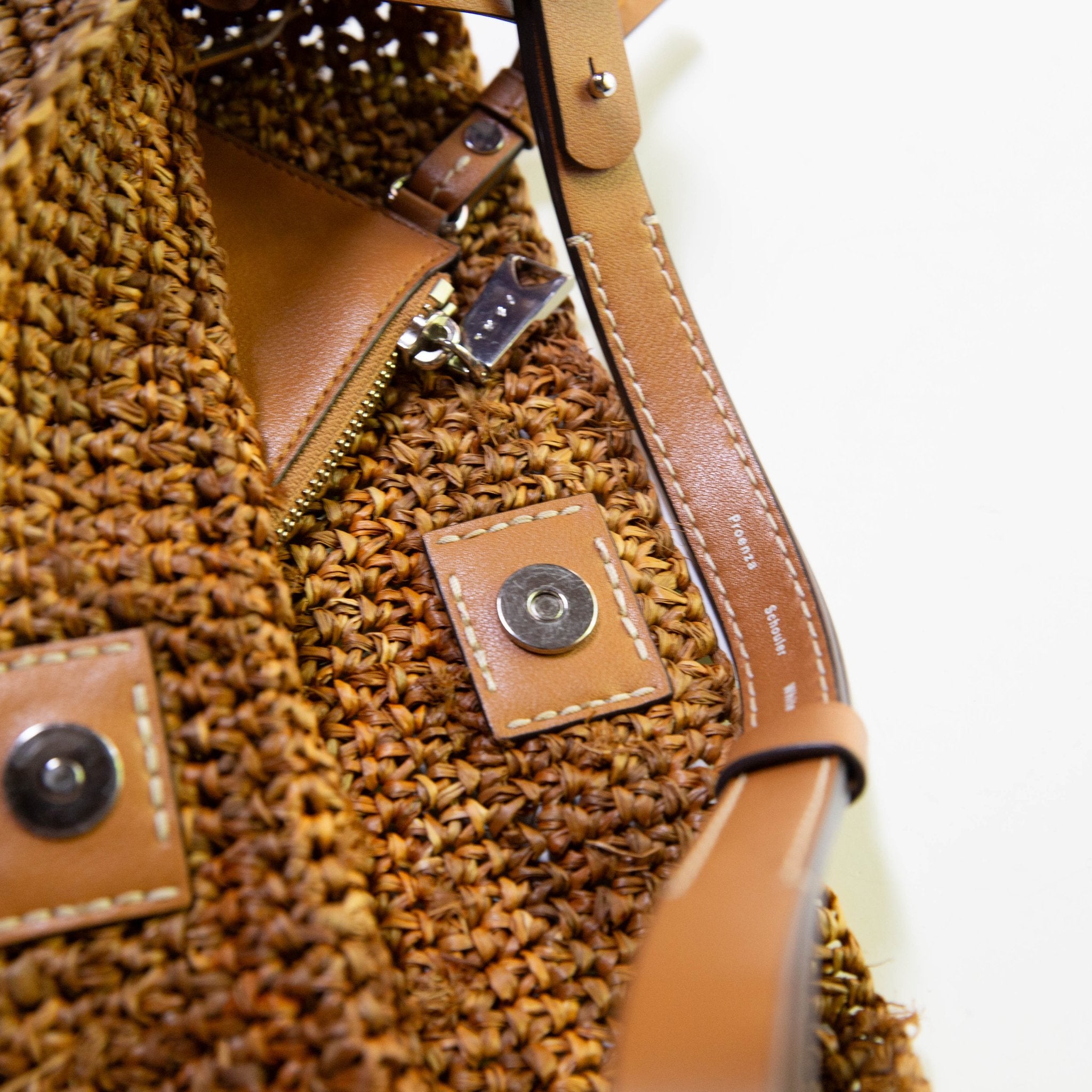 Proenza Schouler Handbags Minetta Raffia Bag - Wind & Song
