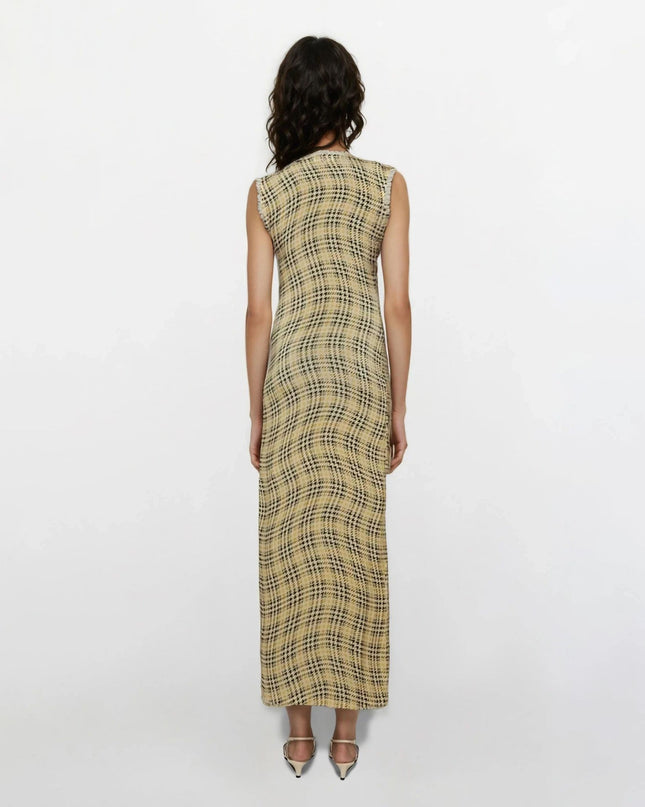 Rabanne Tartan - Check Maxi Dress Pre - owned - Wind & Song