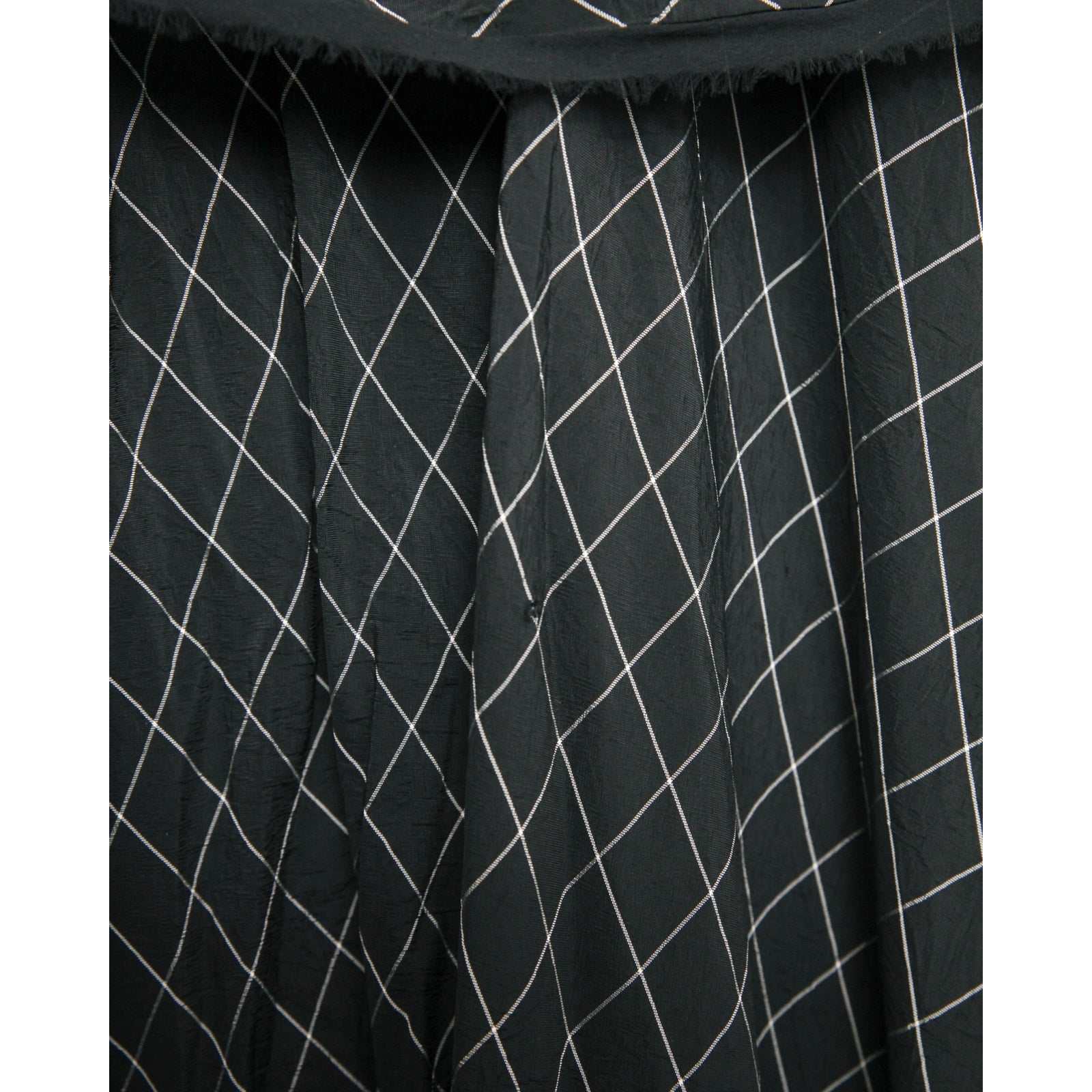 Rachel Comey Hilo Dress Black Size 10 – Crinkled Plaid Midi - Wind & Song
