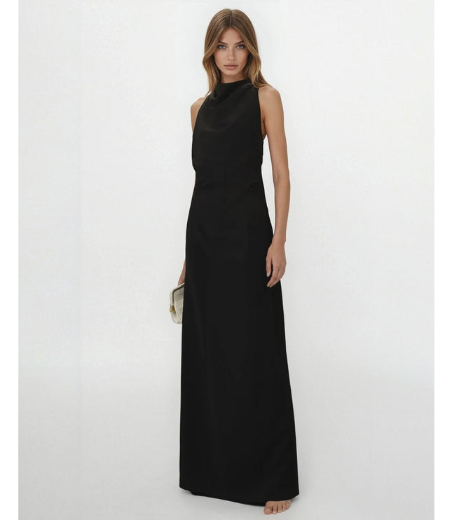 Rachel Gilbert Reina Gown in Black Size US 8 - Pre - owned - Wind & Song