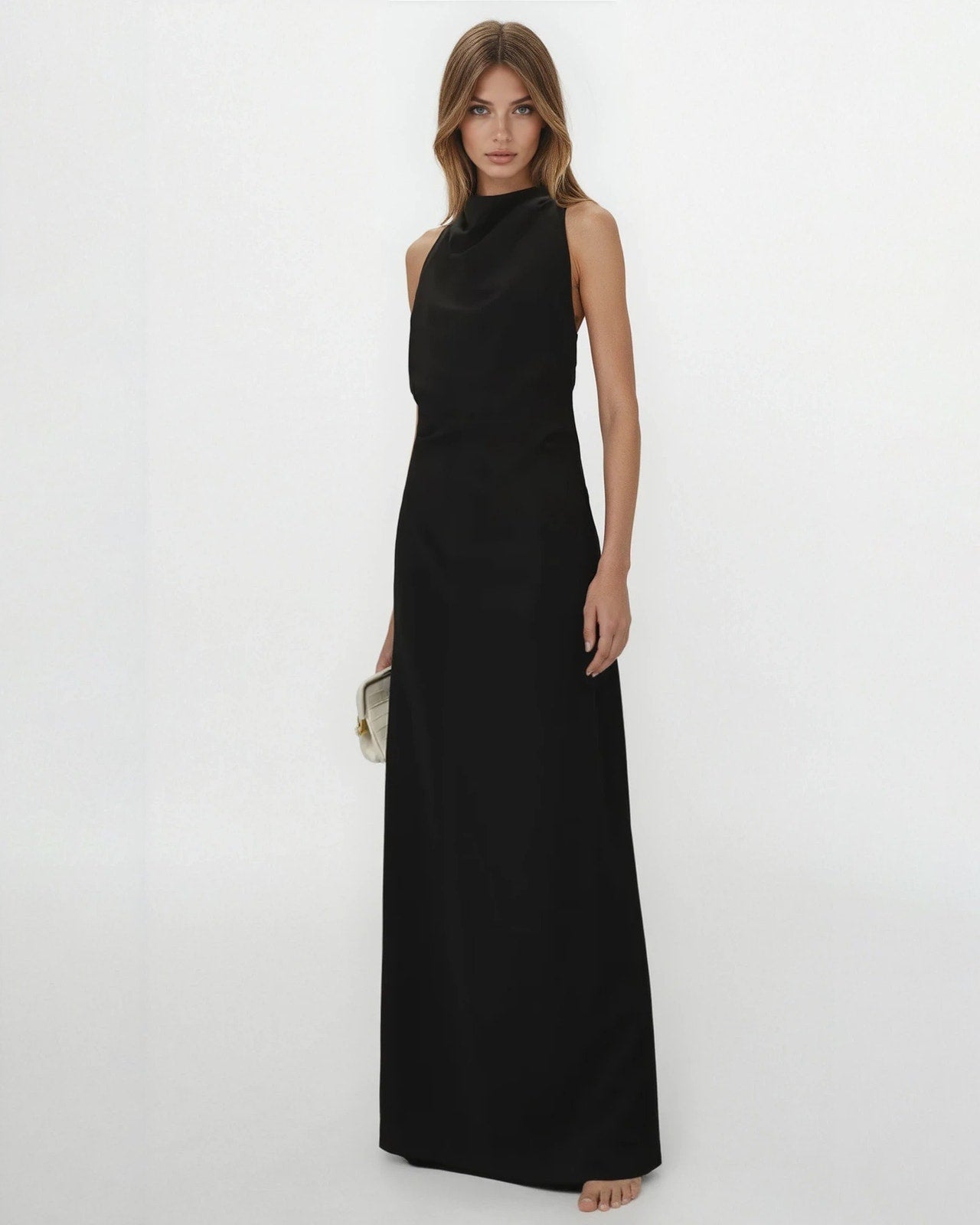 Rachel Gilbert Reina Gown in Black Size US 8 - Pre - owned - Wind & Song