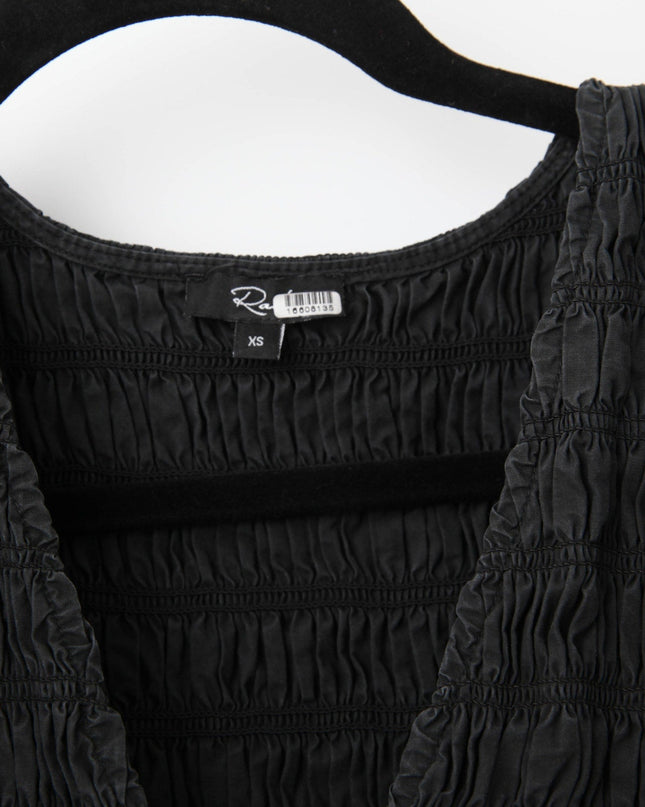 Rails Clementine Embroidered Midi - Dress in BLACK EYELET - Wind & Song