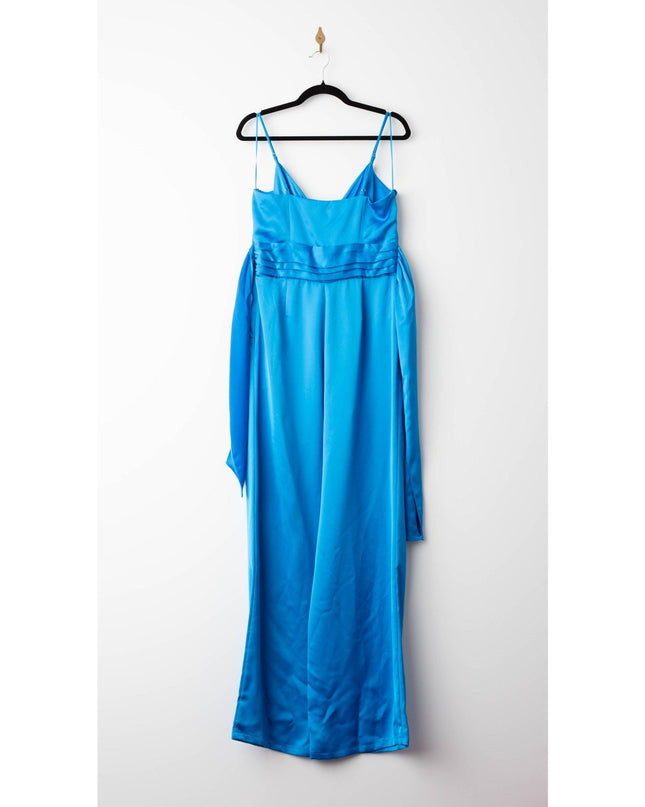 Ramy Brook Willow V Neck Jumpsuit in Lake Blue - Wind & Song
