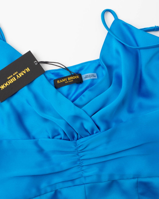 Ramy Brook Willow V Neck Jumpsuit in Lake Blue - Wind & Song