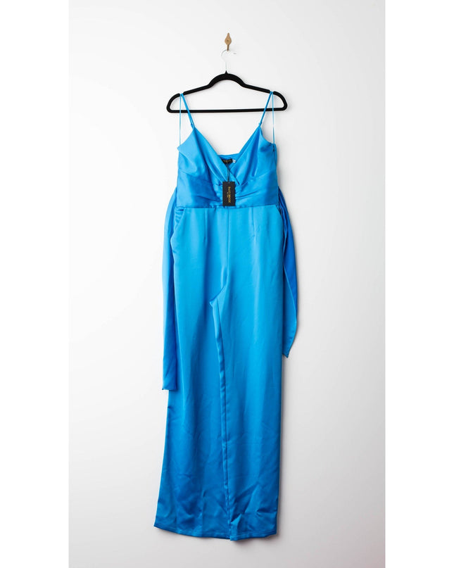 Ramy Brook Willow V Neck Jumpsuit in Lake Blue - Wind & Song