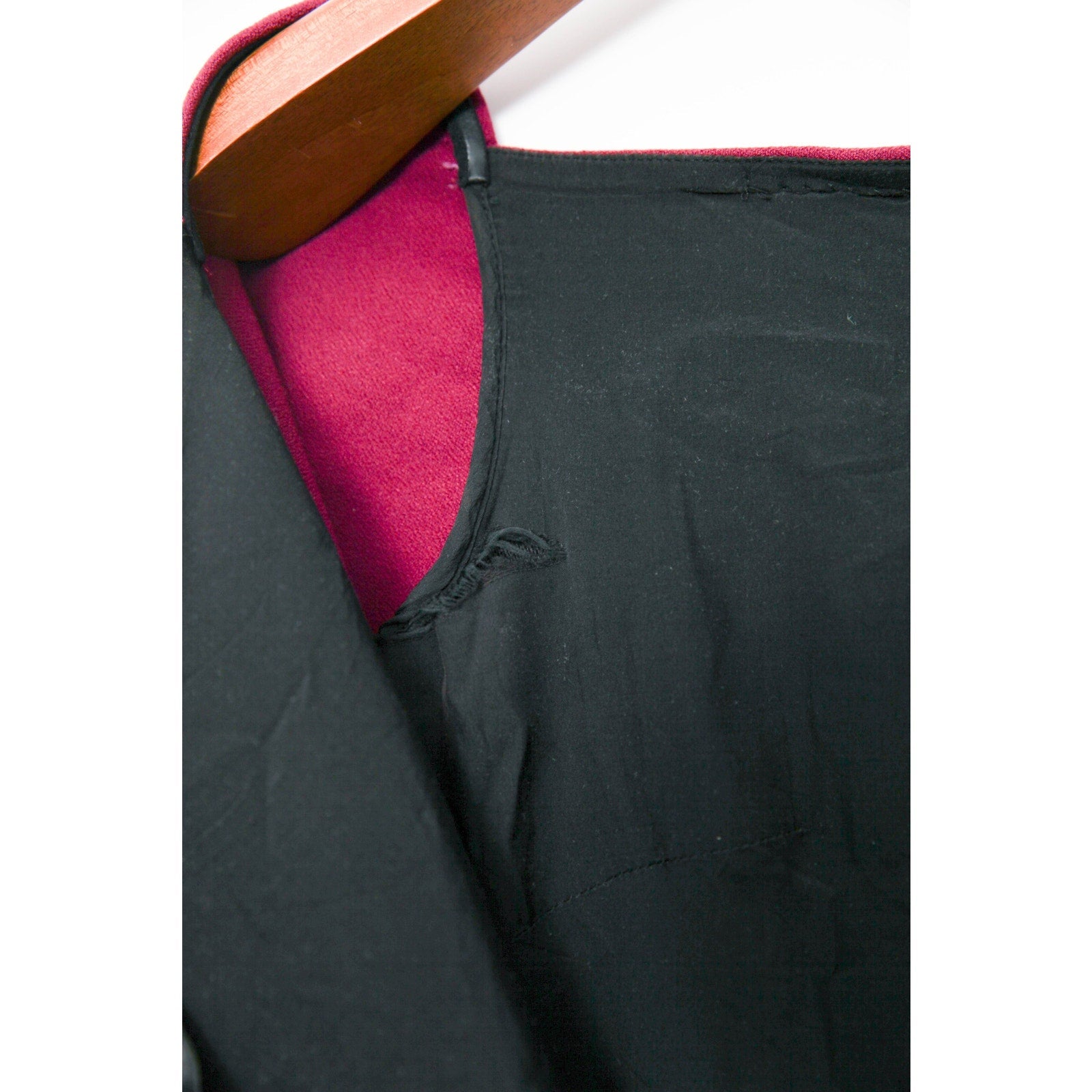 Roland Mouret Witham Dress in Dark Pink Size 2 - Pre - owned - Wind & Song