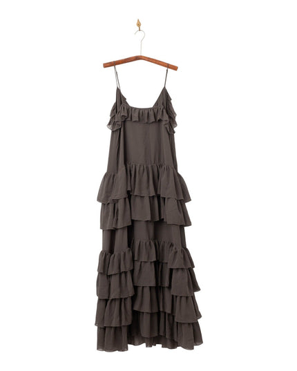 Ronny Kobo Giselle Dress in Brown - Wind & Song