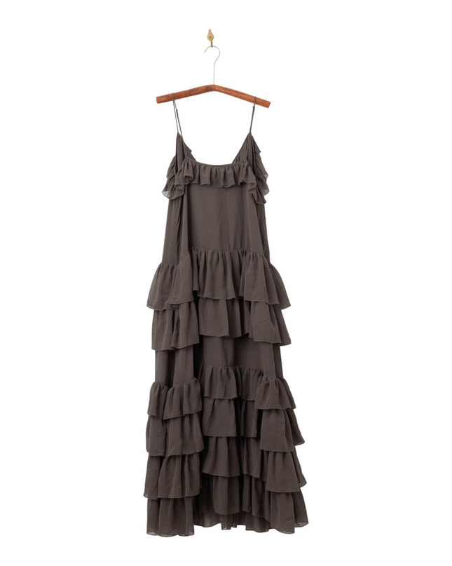 Ronny Kobo Giselle Dress in Brown - Wind & Song