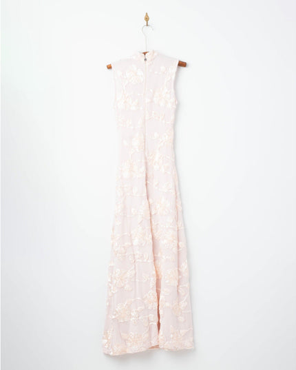 ROTATE Birger Christensen Flower Mesh Maxi Dress - Pre - owned (US2) - Wind & Song