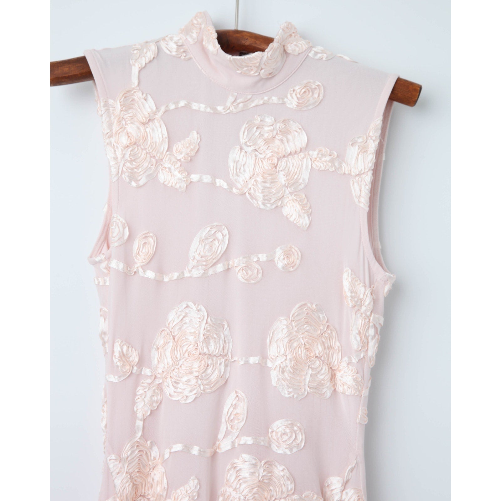 ROTATE Birger Christensen Flower Mesh Maxi Dress - Pre - owned (US2) - Wind & Song