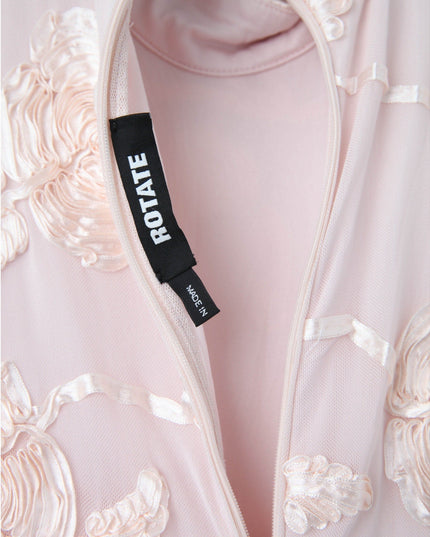 ROTATE Birger Christensen Flower Mesh Maxi Dress - Pre - owned (US2) - Wind & Song