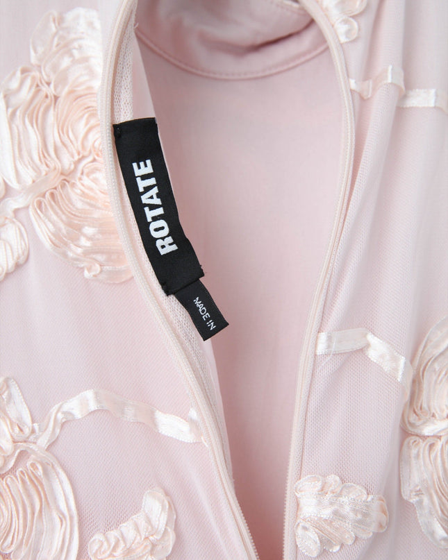 ROTATE Birger Christensen Flower Mesh Maxi Dress - Pre - owned (US2) - Wind & Song