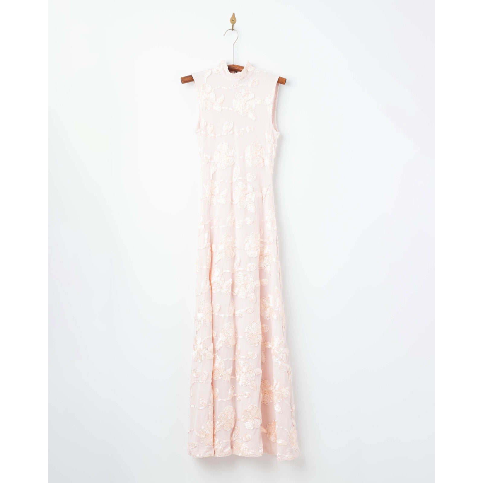 ROTATE Birger Christensen Flower Mesh Maxi Dress - Pre - owned (US2) - Wind & Song