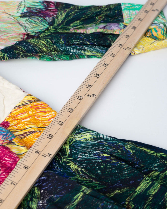 Saaksha & Kinni Daisy Cotton Dress in Multicolored Floral - Wind & Song