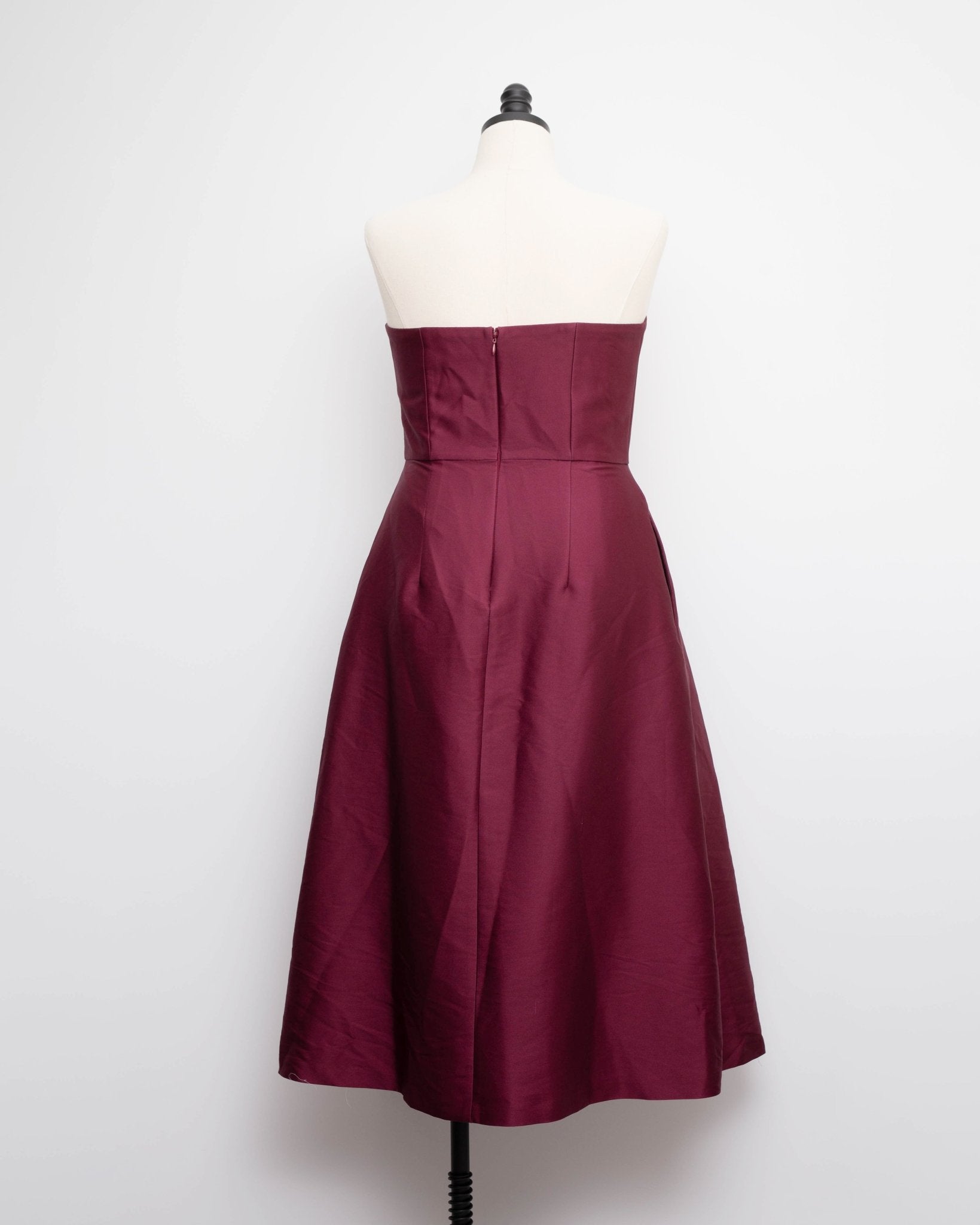 Sachin & Babi Shay Placed Floral Strapless Cocktail Midi Dress - Wind & Song
