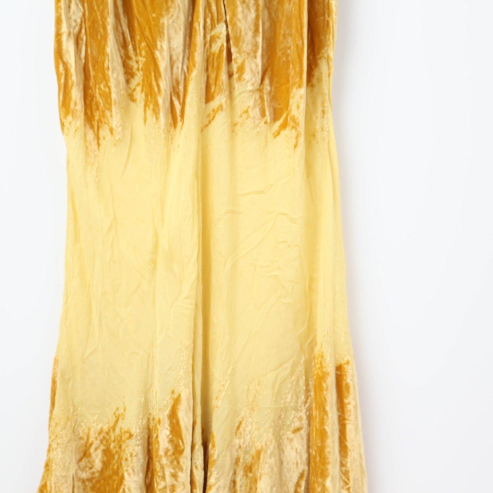 SALONI Fabienne Golden Velvet Gown - Wind & Song