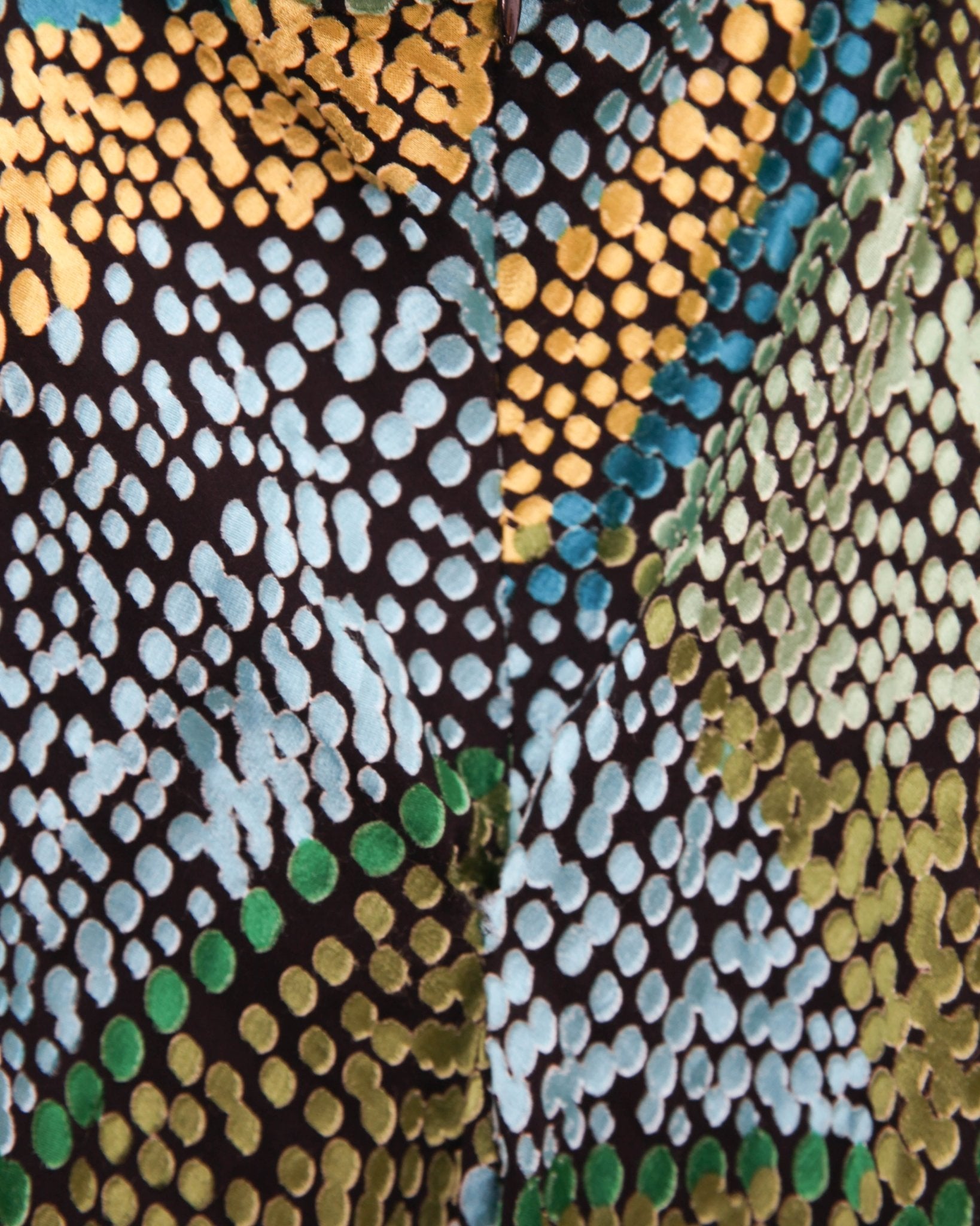 SALONI Fleur Green Dot Print Dress Size 4 - Wind & Song