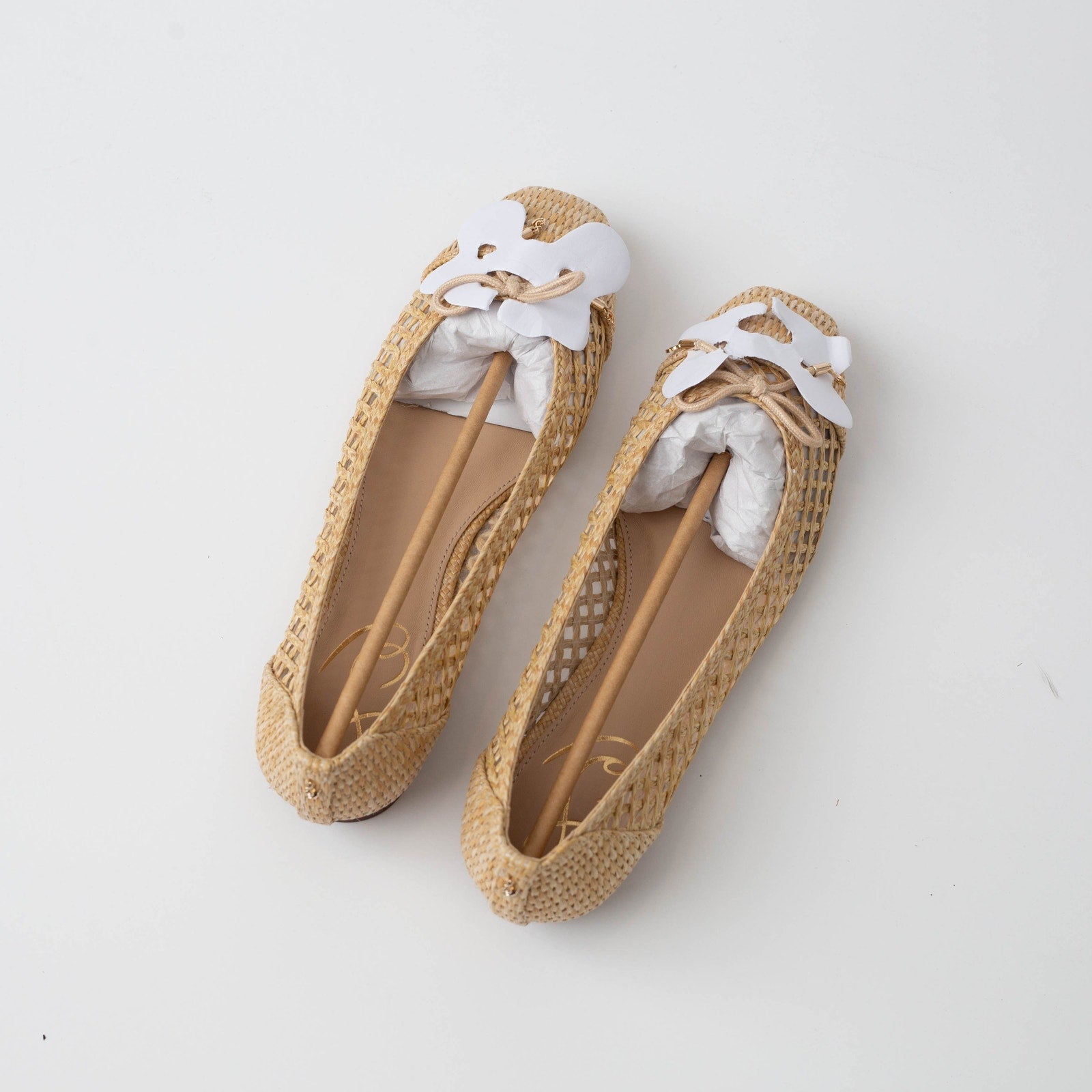 Sam Edelman Dark Natural Weave May Ballet Flat - Wind & Song