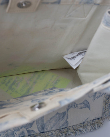 Sandro Kasbah Blue Floral Bag - Wind & Song